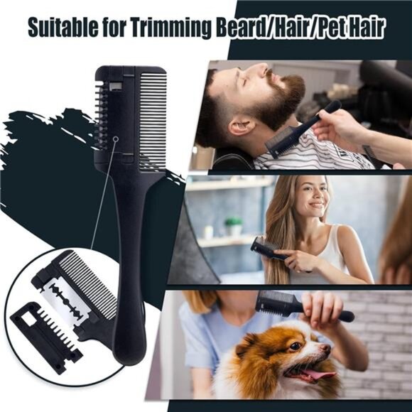 Beard Care Kit for Men, Dad Father’s Day Gifts, Beard Mustache Grooming Kit - Picture 4 of 7